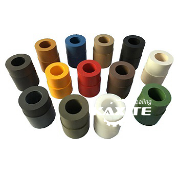60% bronze-powder-filled PTFE tube stock and machined parts