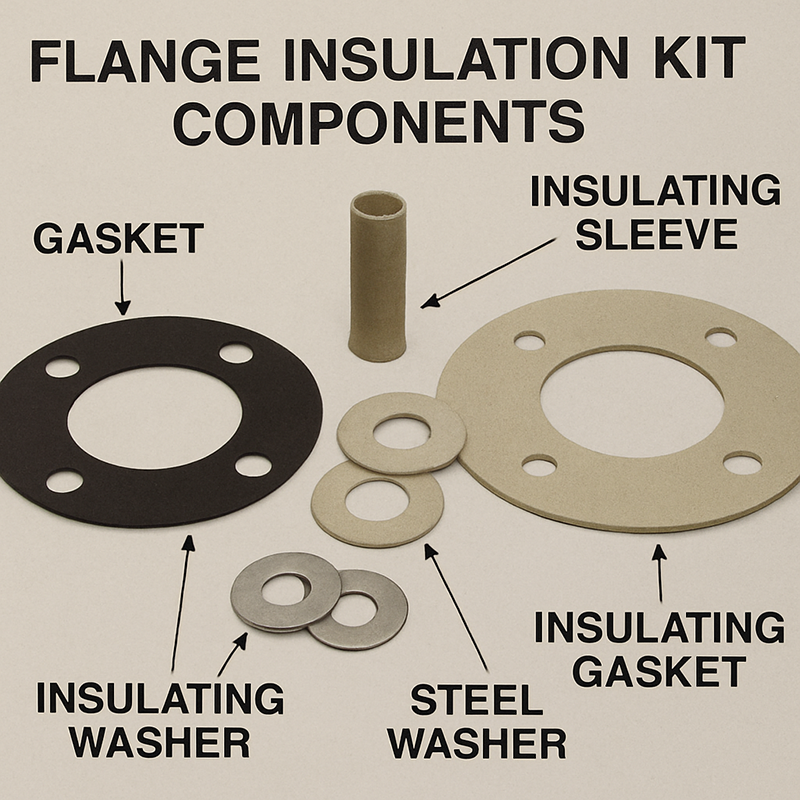 Flange Insulation Kit Components